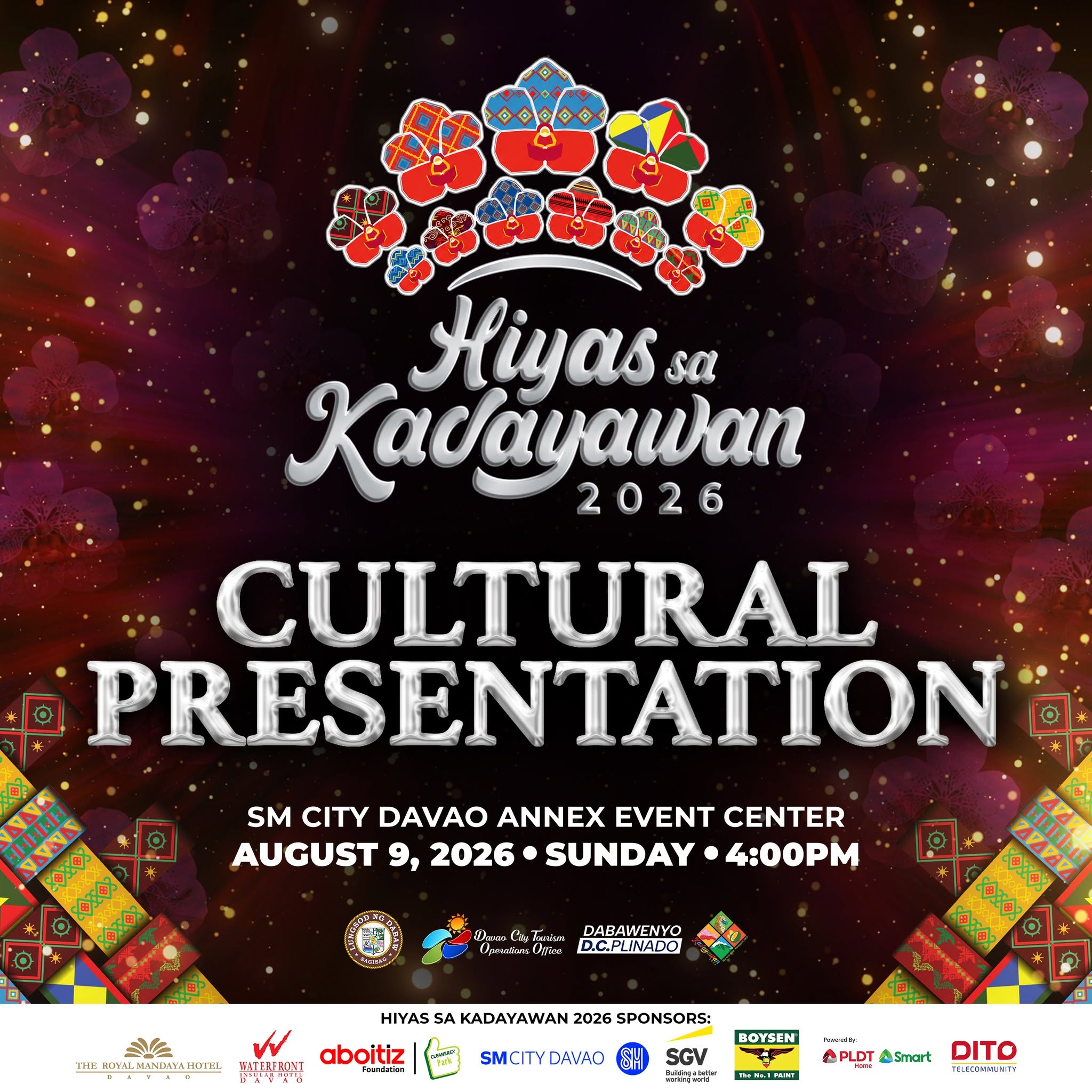 Cultural Presentation of Hiyas sa Kadayawan 2026 Candidates
- Source: Hiyas sa Kadayawan Facebook page: https://www.facebook.com/share/p/14qesmXnA8e/
